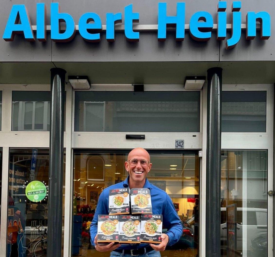 Albert Heijn has given their frozen food shelf a major upgrade and included our Fit Meals. image