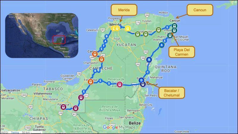 Traveling in and round Playa Del Carmen gets better and better image