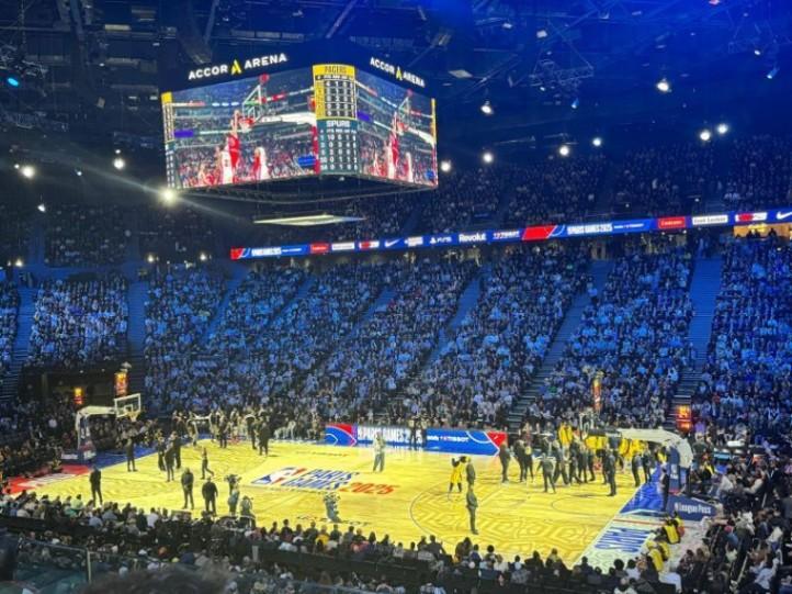 Great to attend the NBA Games in Paris together with our partner Content for Mobile! image