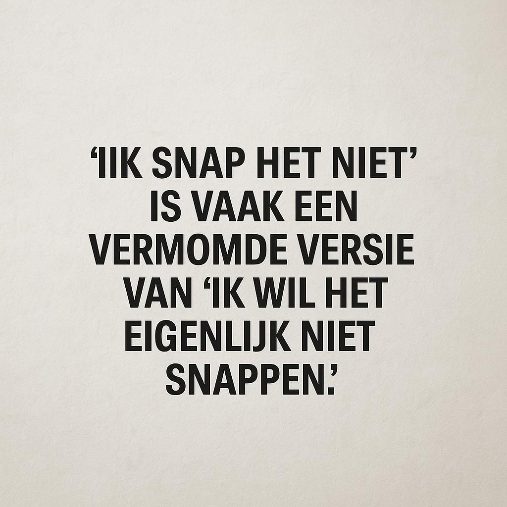 โIk snap het niet.โ image