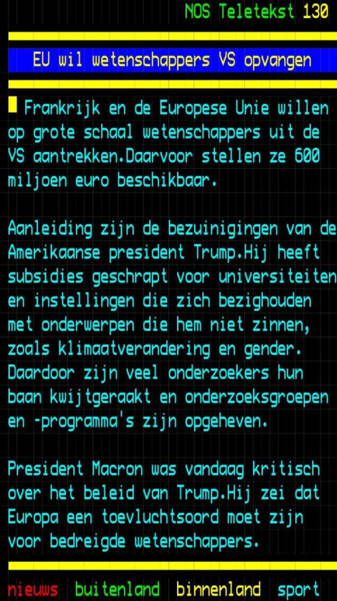 Hoe meer wetenschap hoe beter immers. image