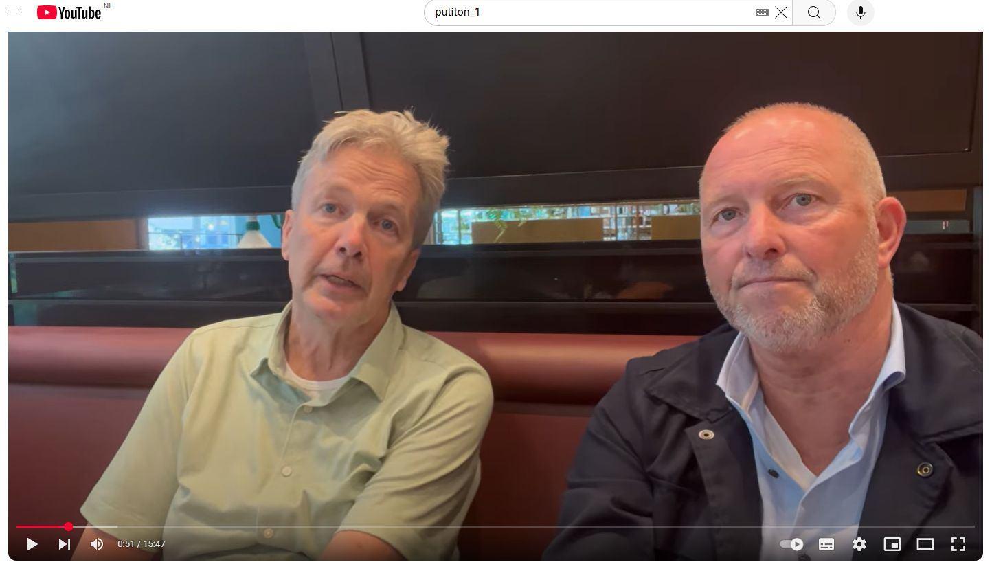 Putiton visits Amsterdam Lawyers founder Jan Jaap Geusebroek at the Hilton in Rotterdam ,Netherlands image