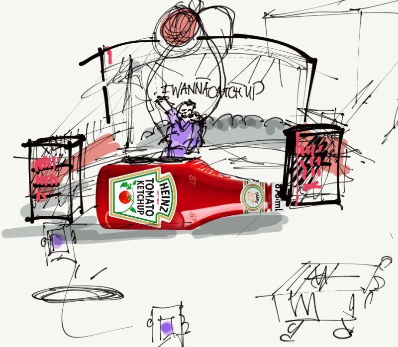 Van snelle seconden schetsjes naar spotlight: Kraft Heinz x Tomorrowland instore! image