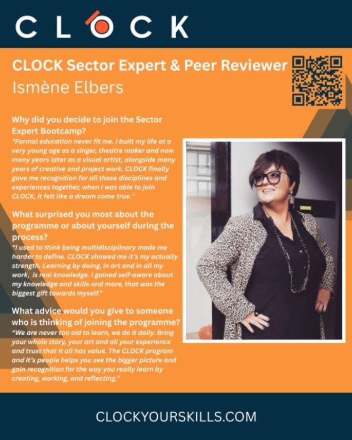 Meet CLOCK Sector Expert & Peer Reviewer ✨ Ismène Elbers image