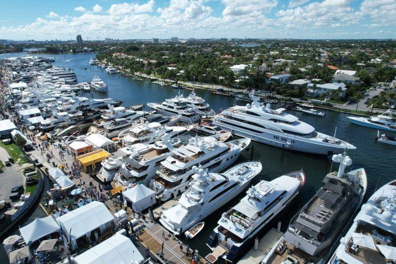 Having mostly escaped todays’ hurricane weather, we are just three weeks away from the Fort Lauderdale International Boat Show 2024 image