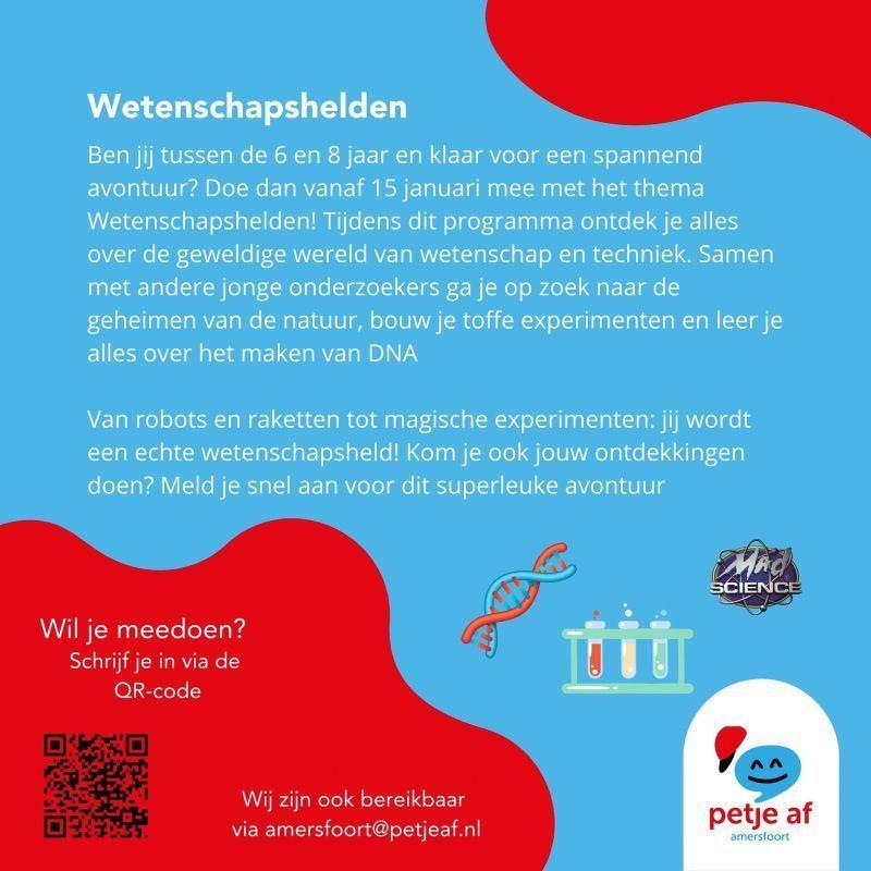 Because one of our coaches was unexpectedly struck down by the flu today, I started guiding the 'science heroes' myself in 'making DNA'. image