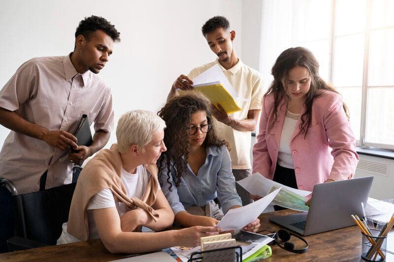 When teams include age diversity, they generate more innovative solutions, drive engagement, and deliver greater business results. image
