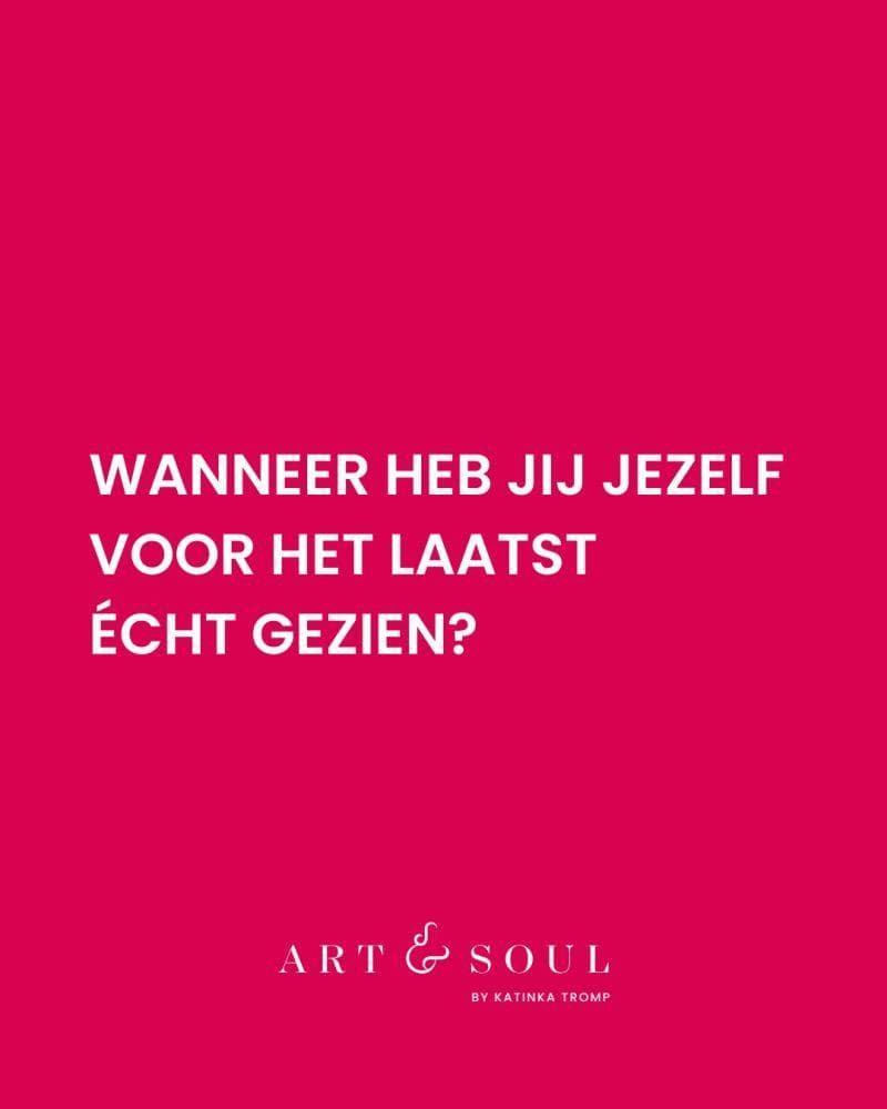 Op een dag kijk je in de spiegel… en je herkent jezelf niet meer. image
