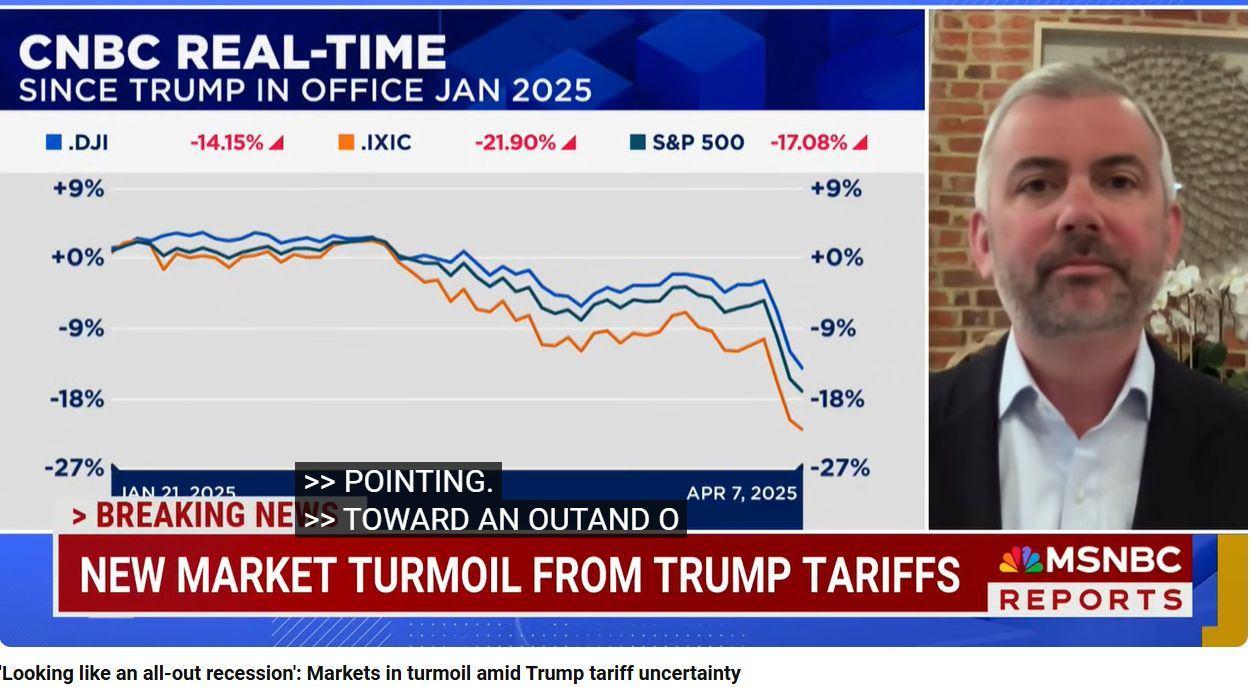 'Looking like an all-out recession': Markets in turmoil amid Trump tariff uncertainty image
