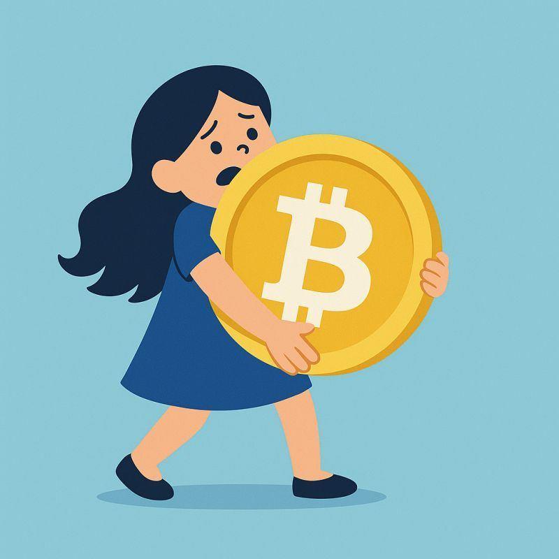Jouw jonge dochter is de Bitcoin Queen image