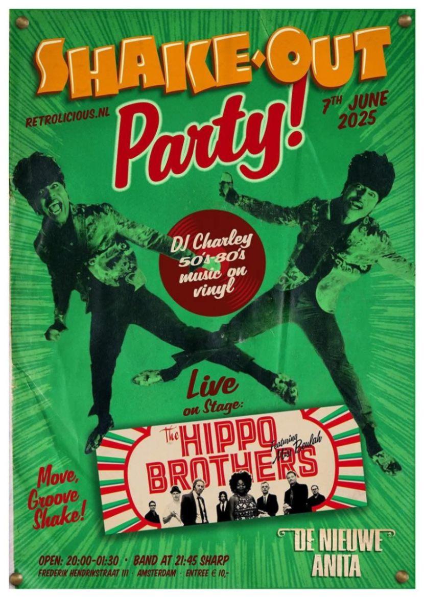 Miss Beulah Vanavond optreden met de band. Locatie De Nieuwe Anita. We beginnen laat 21.45 uur. Frederik Hendrikstraat 111, 1052 HN Amsterdam image