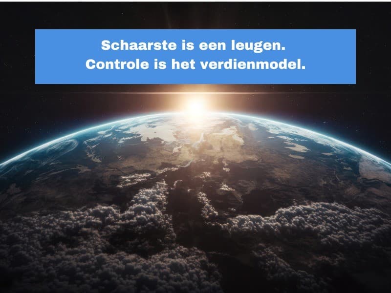 Ik begrijp niet waarom we moeten betalen om te leven op een planeet waarop we geboren zijn. image