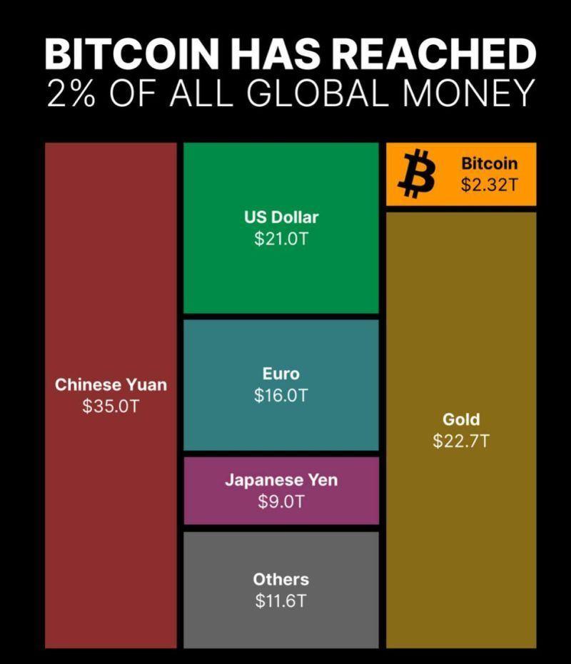 If you’re not interested in a form of money that hit 2% of all global money in just 16 years… you’re not going to make it image