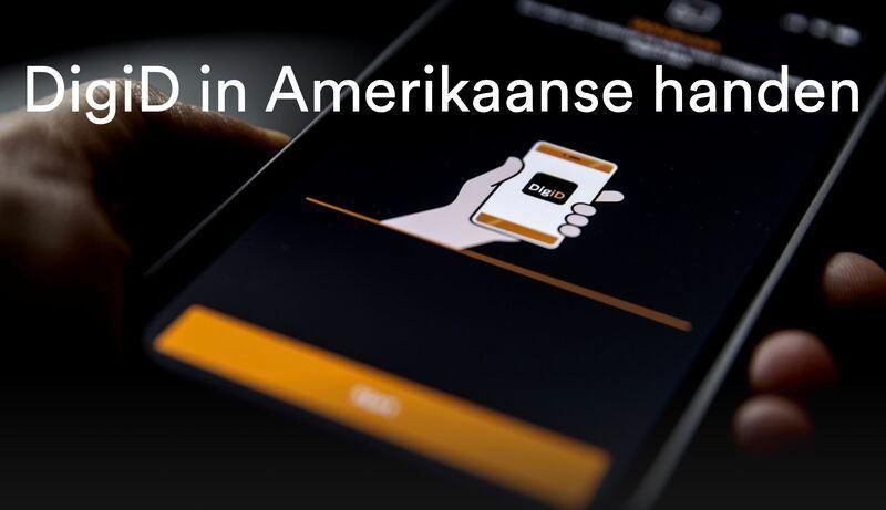 DigiD in Amerikaanse handen image