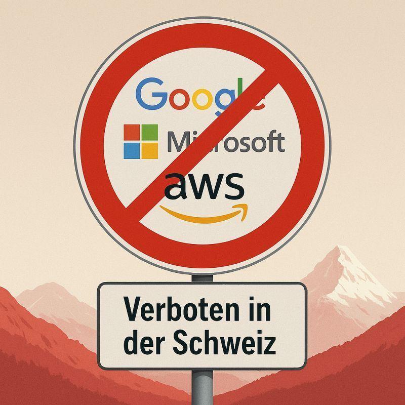 Breaking news: Zwitserland verbiedt Microsoft, Google en AWS voor overheden. image