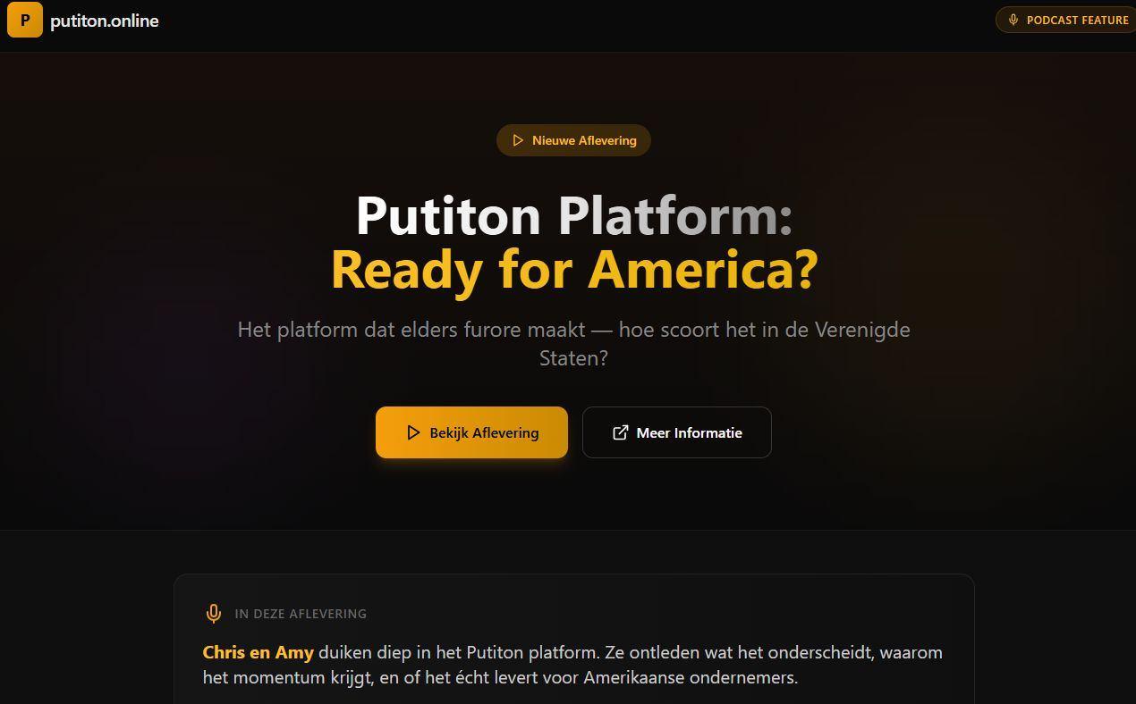 Putiton Platform: Ready for America? image
