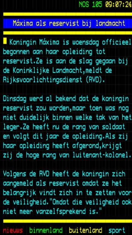 Is Koningin Maxima sneuvelbereid? image